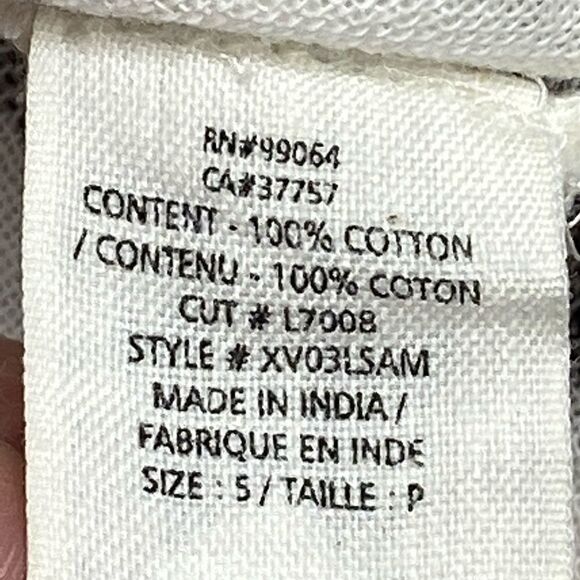 Billabong NWOT striped gauze cotton long sleeve hooded top size S - Picture 11 of 16